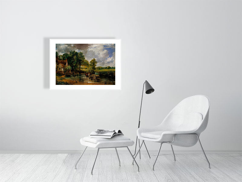John Constable, The Hay Wain, 1821 - BALowned, Constable, John (1776-1837), Landscapes and Seascapes - Bridgeman Editions, Painting by Bridgeman Editions