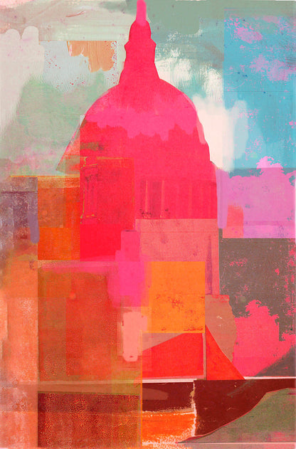 St Pauls, 2014 - Contemporary, David, McConochie, Painting by  Bridgeman Editions