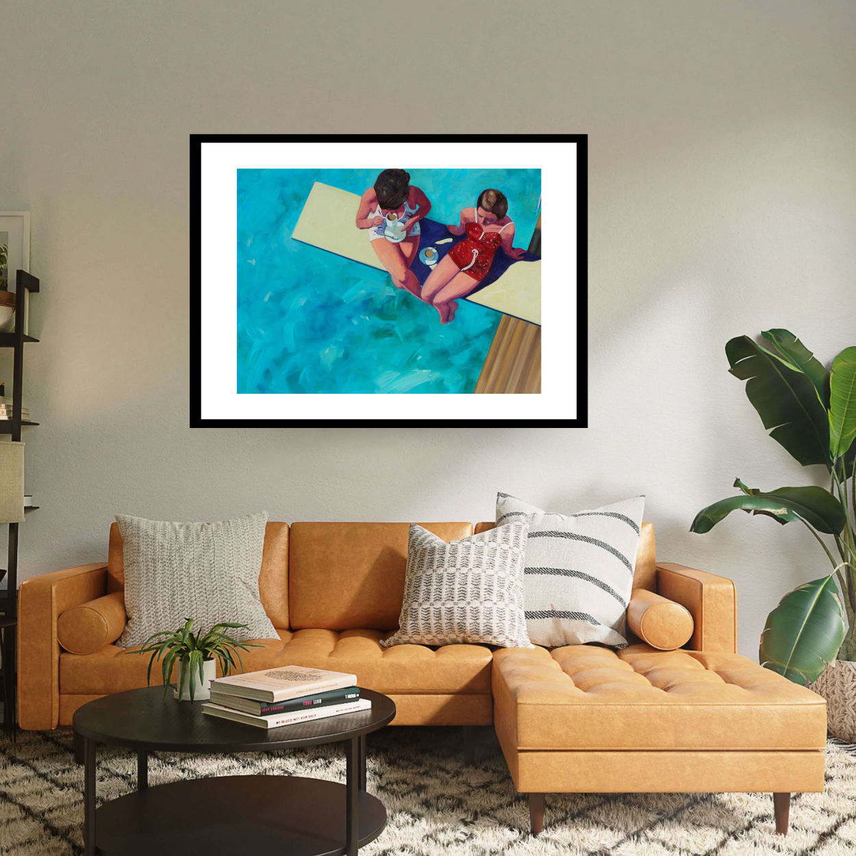 Diving Board Tea for Two, 2015 - Harris, Painting, T. S., T.S. Harris - Bridgeman Editions by Bridgeman Editions