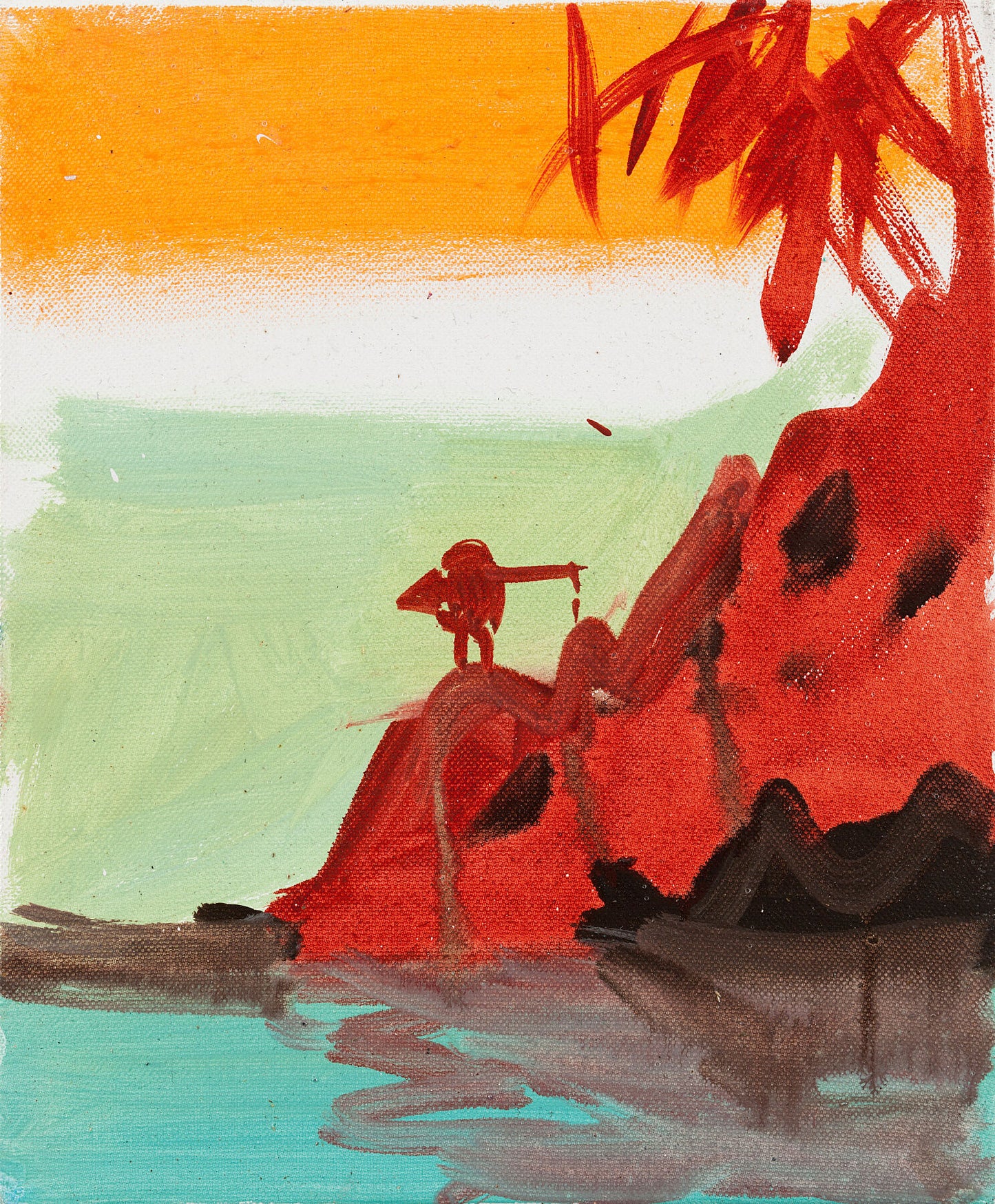 This Island's Mine, 2012 - Hamilton, Painting, Susie (b.1950), Susie Hamilton by  Bridgeman Editions