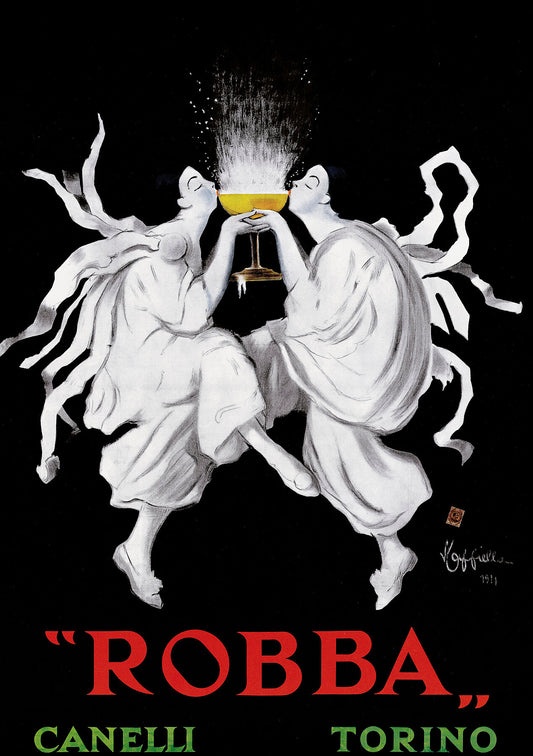 Leonetto Cappiello, Poster advertising Robba sparkling wine, 1911 -  by  Bridgeman Editions