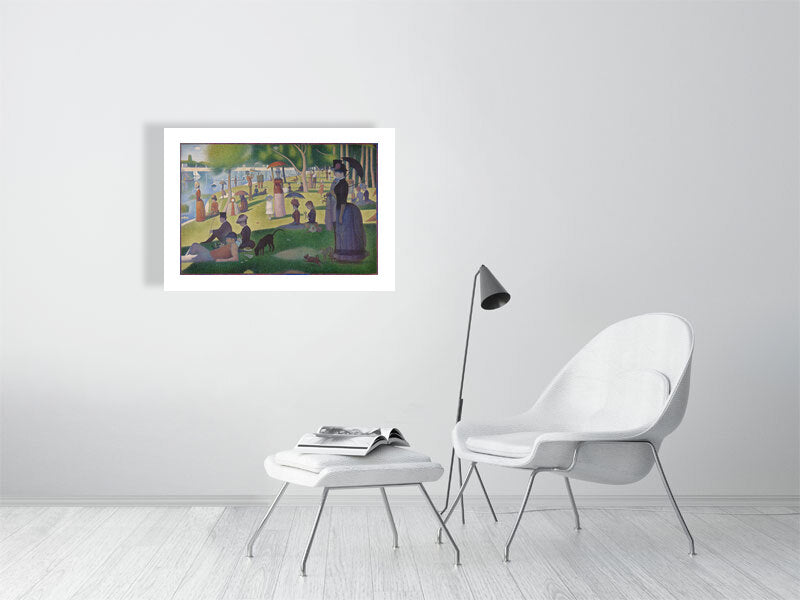 Georges Pierre Seurat, A Sunday on La Grande Jatte, 1884-86 - BALowned, Georges Pierre (1859-91), Masters, Painting, Seurat by  Bridgeman Editions