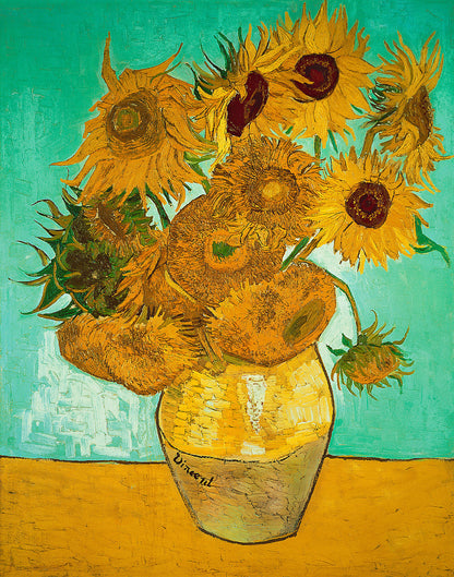 Vincent Van Gogh, Sunflowers, 1888 - BALowned, Gogh, Masters, Painting, Vincent van (1853-90) by  Bridgeman Editions