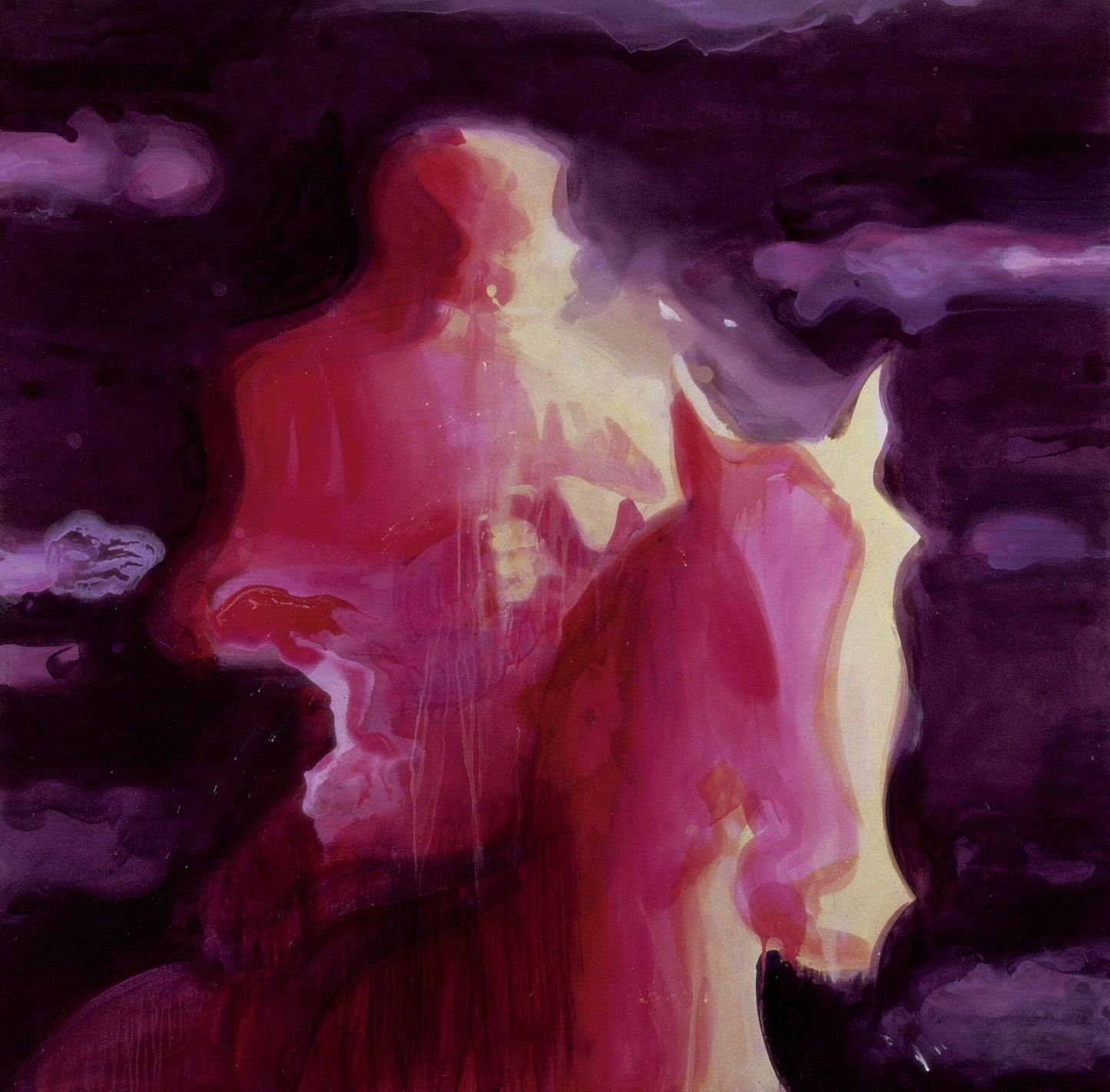 Pink Rider, 2002 - Hamilton, Painting, Susie (b.1950), Susie Hamilton by  Bridgeman Editions