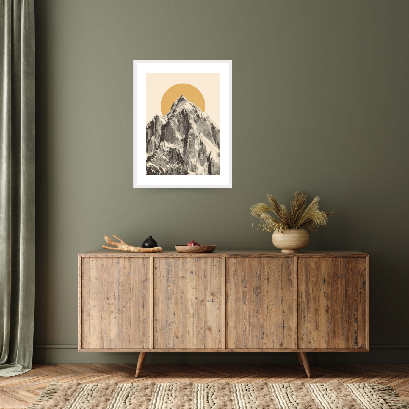 Mountainscape 5, 2019 - Bodart, Contemporary, Florent, Painting by Bridgeman Editions