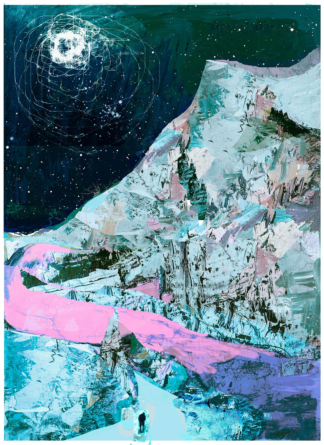 Winterclad, 2018 - Contemporary, David, McConochie, Painting by  Bridgeman Editions