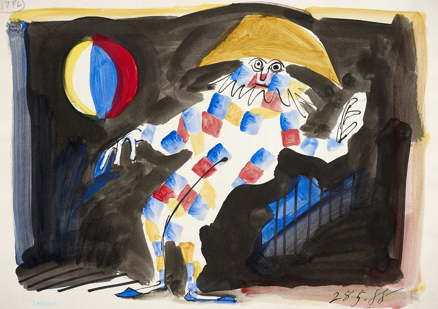 Les Damoiselles D'Avignon 17, 1988 - by Bridgeman Editions