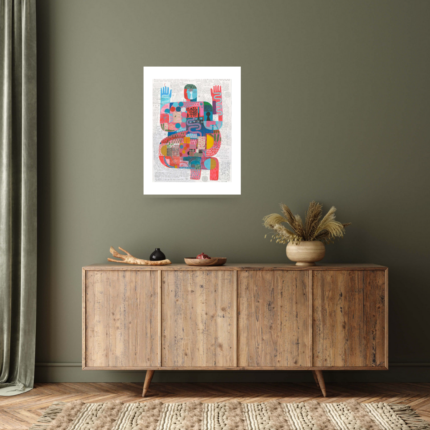 Body Scan 3, 2023 - David (b.1982), David Shillinglaw, Limited Edition, Painting, Shillinglaw, Timed Drop by Bridgeman Editions