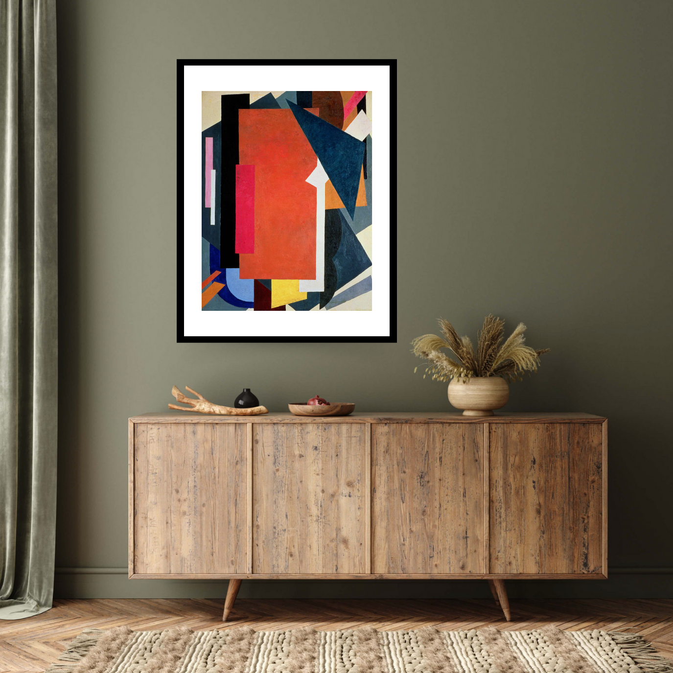 Lyubov Sergeevna Popova, Painterly Architectonic, 1917