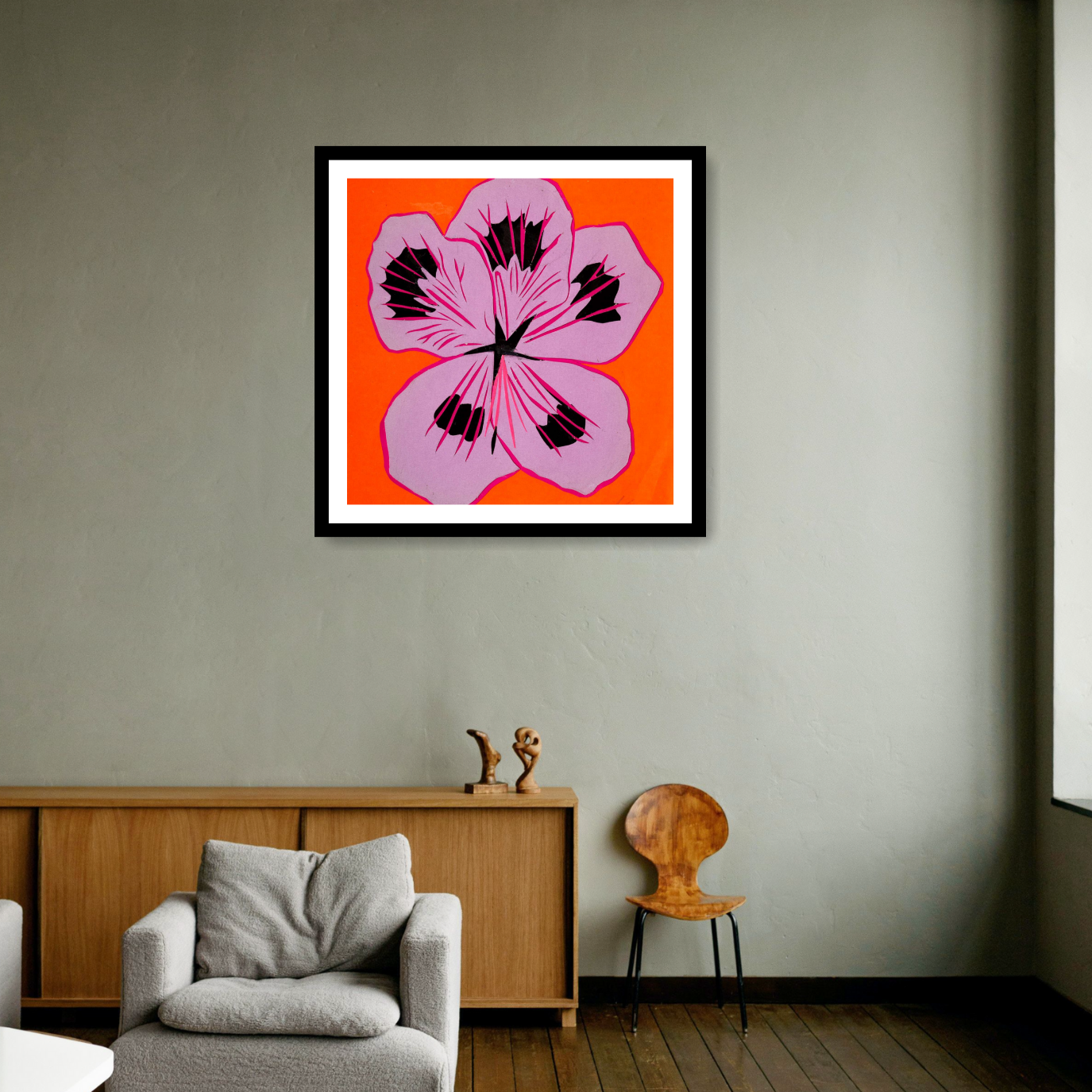 Pink Geranium, 2020