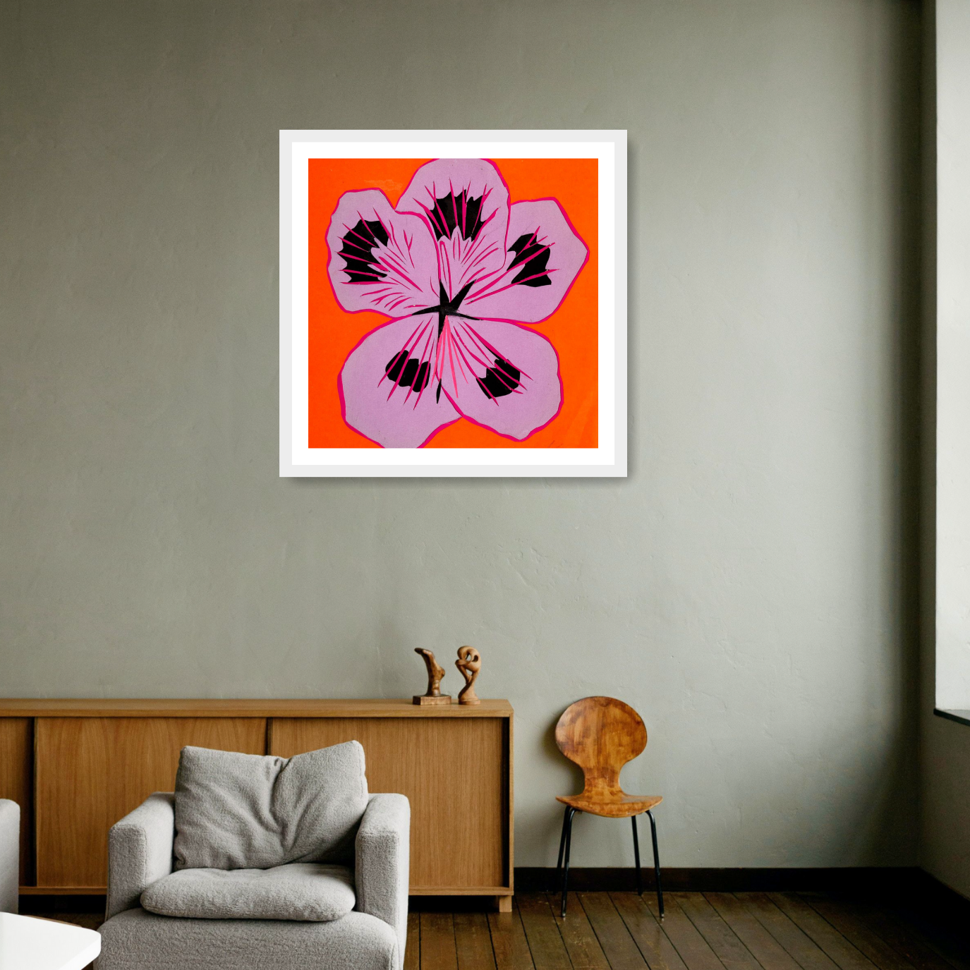 Pink Geranium, 2020