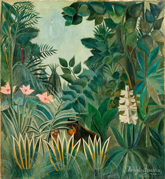 The Equatorial Jungle, 1909 -  by  Bridgeman Editions