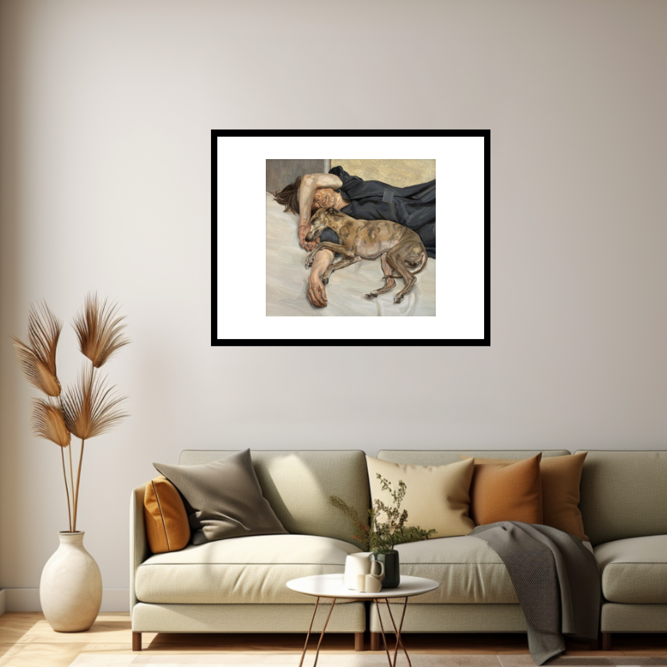 Double Portrait, 1985-6 - Lucian Freud by Bridgeman Editions