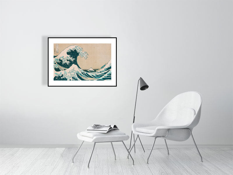 Katsushika Hokusai, Under the Wave off Kanagawa or The Great Wave from the series 36 Views of MtFuji, 1830-31 - BALowned, Hokusai, Katsushika (1760-1849), Masters, Painting by  Bridgeman Editions