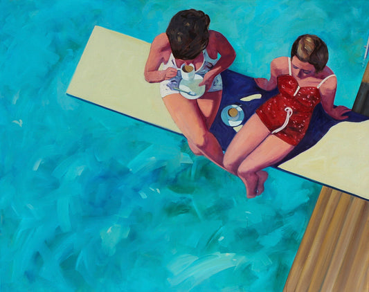Diving Board Tea for Two, 2015 - Harris, Painting, T. S., T.S. Harris - Bridgeman Editions by  Bridgeman Editions