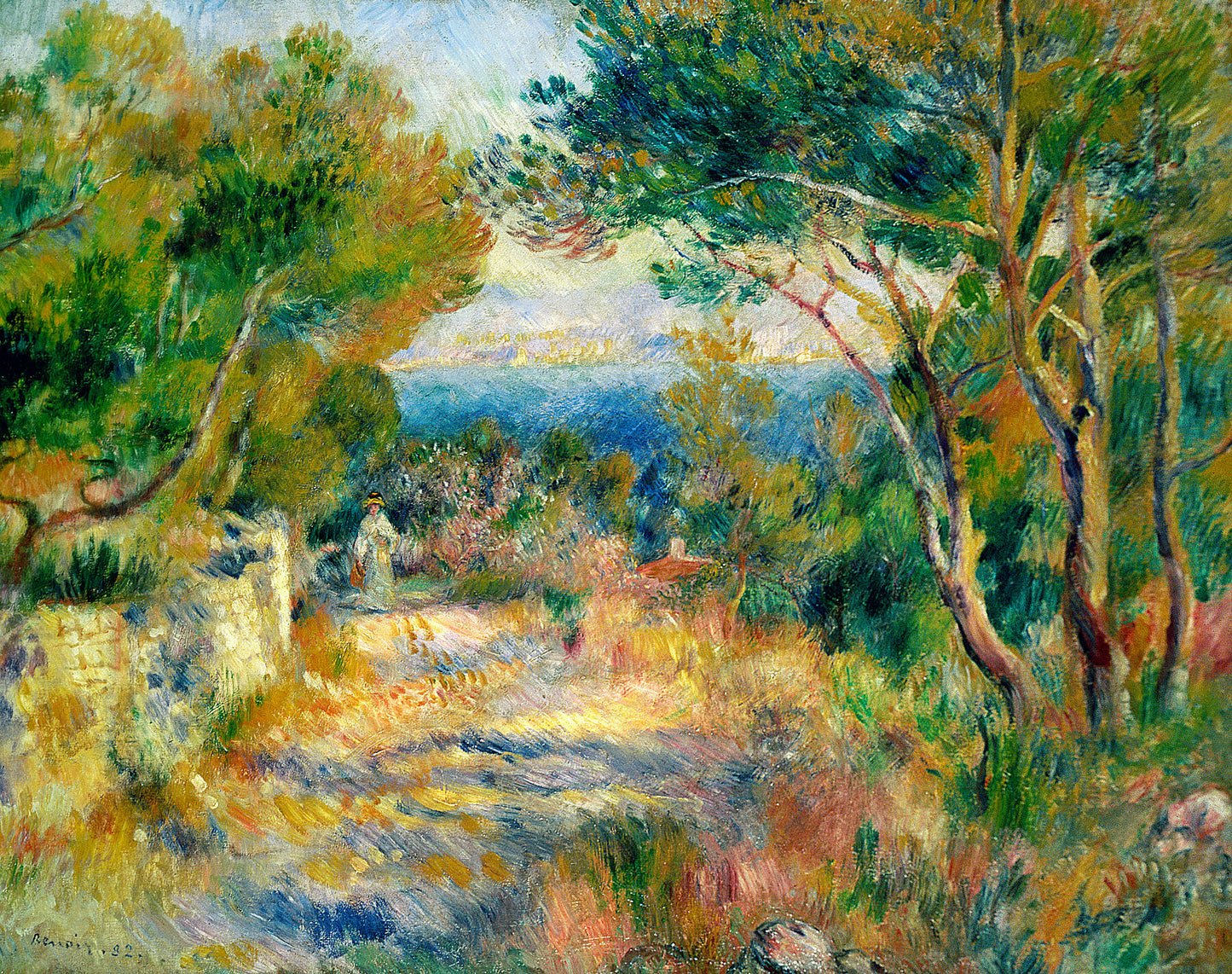 L'Estaque, 1882 - by Bridgeman Editions