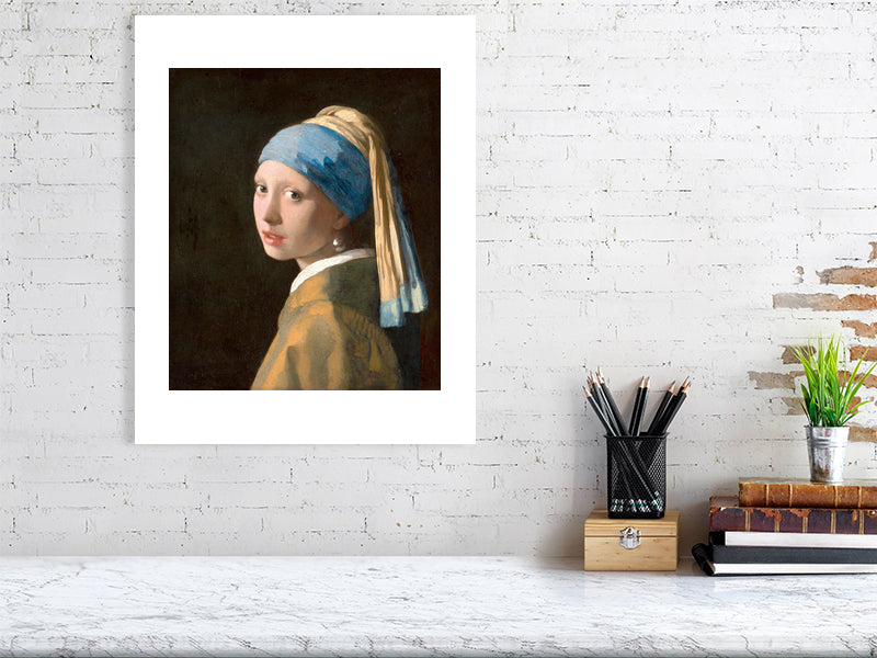 Girl with a Pearl Earring, c1665-6 - BALowned, Jan (Johannes) (1632-75), Masters, Painting, Vermeer by  Bridgeman Editions