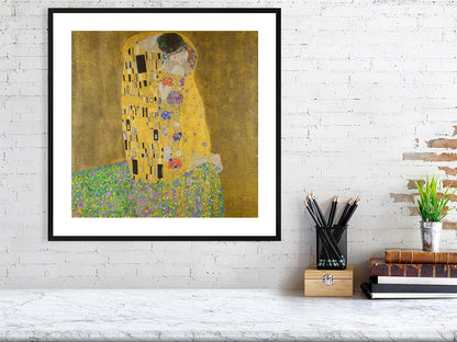 Gustav Klimt, The Kiss, 1907-08 - BALowned, Gustav (1862-1918), Klimt, Masters, Painting by  Bridgeman Editions