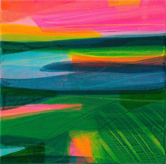 Embraced by Sussex, 2021 - Bridgwater, Contemporary, Faye, Painting by  Bridgeman Editions