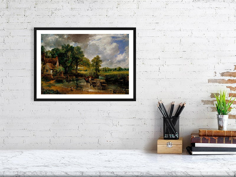 John Constable, The Hay Wain, 1821 - BALowned, Constable, John (1776-1837), Landscapes and Seascapes - Bridgeman Editions, Painting by  Bridgeman Editions