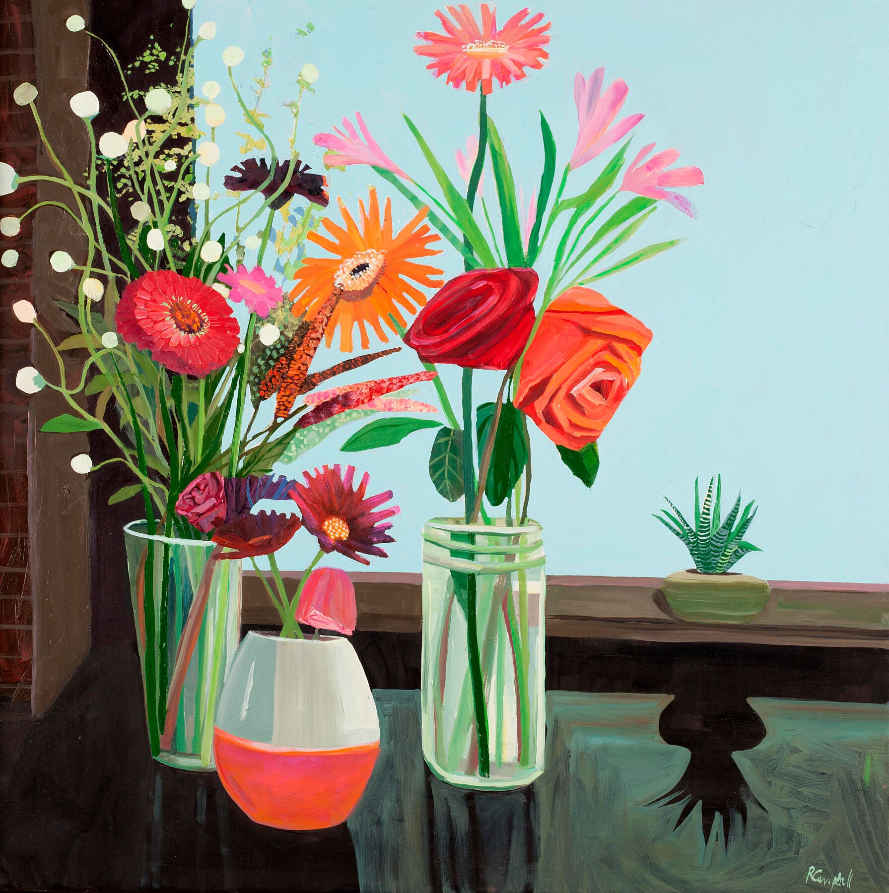 Rachel Campbell, Flowers From My Girlfriends, 2016 -  by  Bridgeman Editions