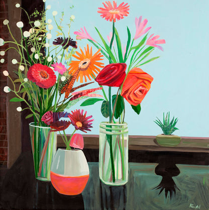 Rachel Campbell, Flowers From My Girlfriends, 2016 -  by  Bridgeman Editions