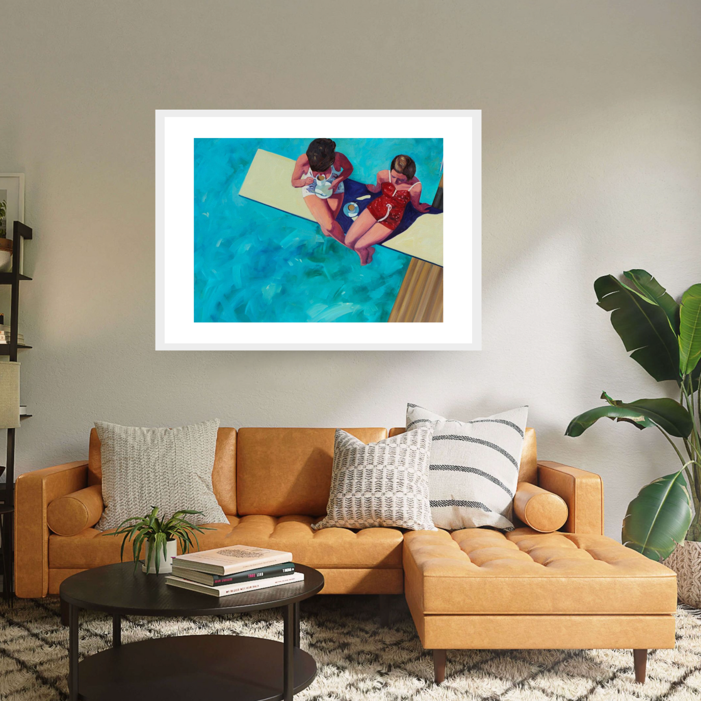 Diving Board Tea for Two, 2015 - Harris, Painting, T. S., T.S. Harris - Bridgeman Editions by  Bridgeman Editions