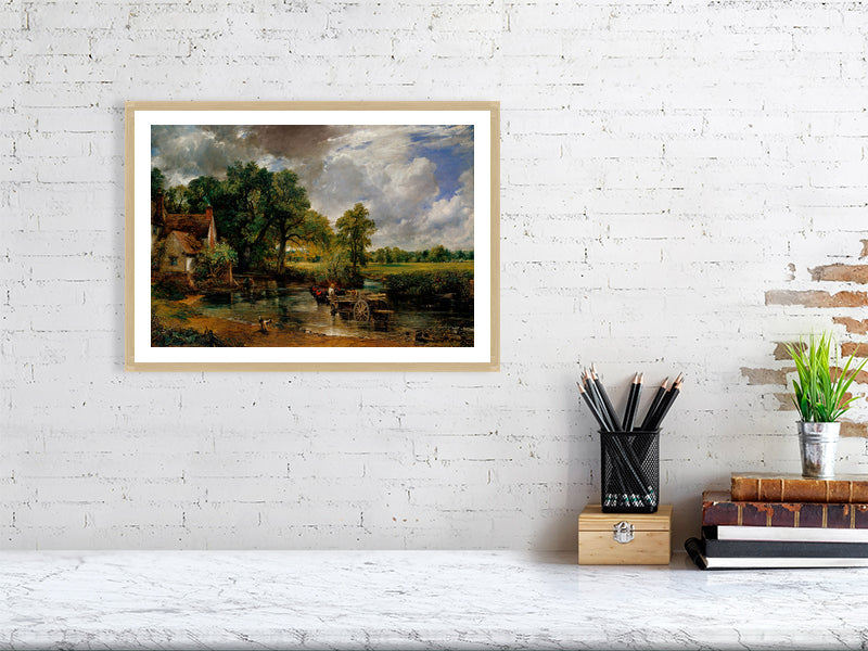 John Constable, The Hay Wain, 1821 - BALowned, Constable, John (1776-1837), Landscapes and Seascapes - Bridgeman Editions, Painting by  Bridgeman Editions
