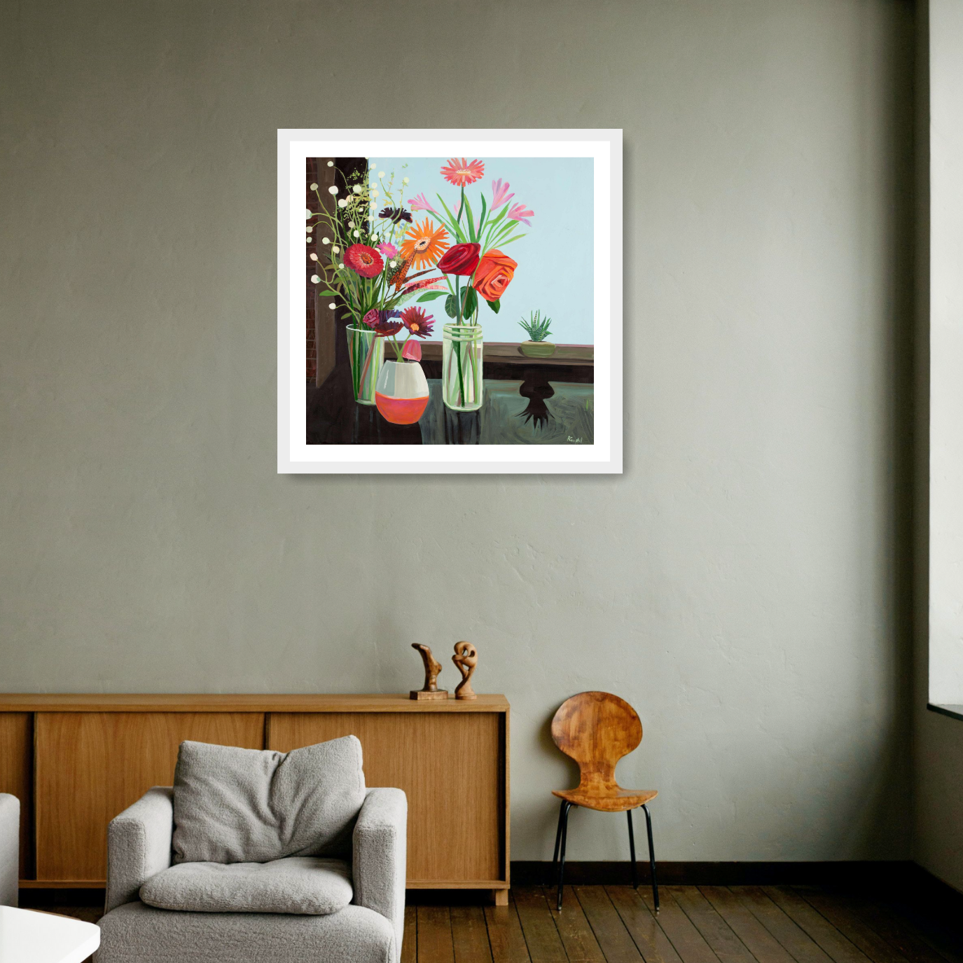 Rachel Campbell, Flowers From My Girlfriends, 2016 -  by  Bridgeman Editions