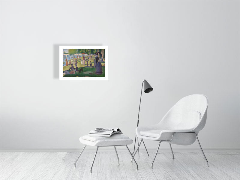 Georges Pierre Seurat, A Sunday on La Grande Jatte, 1884-86 - BALowned, Georges Pierre (1859-91), Masters, Painting, Seurat by  Bridgeman Editions