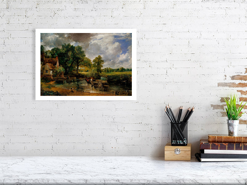 John Constable, The Hay Wain, 1821 - BALowned, Constable, John (1776-1837), Landscapes and Seascapes - Bridgeman Editions, Painting by  Bridgeman Editions