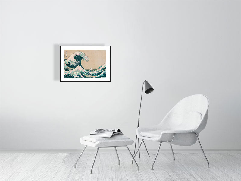 Katsushika Hokusai, Under the Wave off Kanagawa or The Great Wave from the series 36 Views of MtFuji, 1830-31 - BALowned, Hokusai, Katsushika (1760-1849), Masters, Painting by  Bridgeman Editions