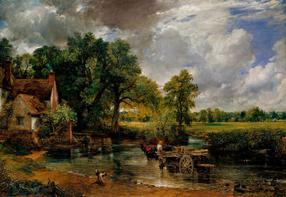 John Constable, The Hay Wain, 1821 - BALowned, Constable, John (1776-1837), Landscapes and Seascapes - Bridgeman Editions, Painting by  Bridgeman Editions