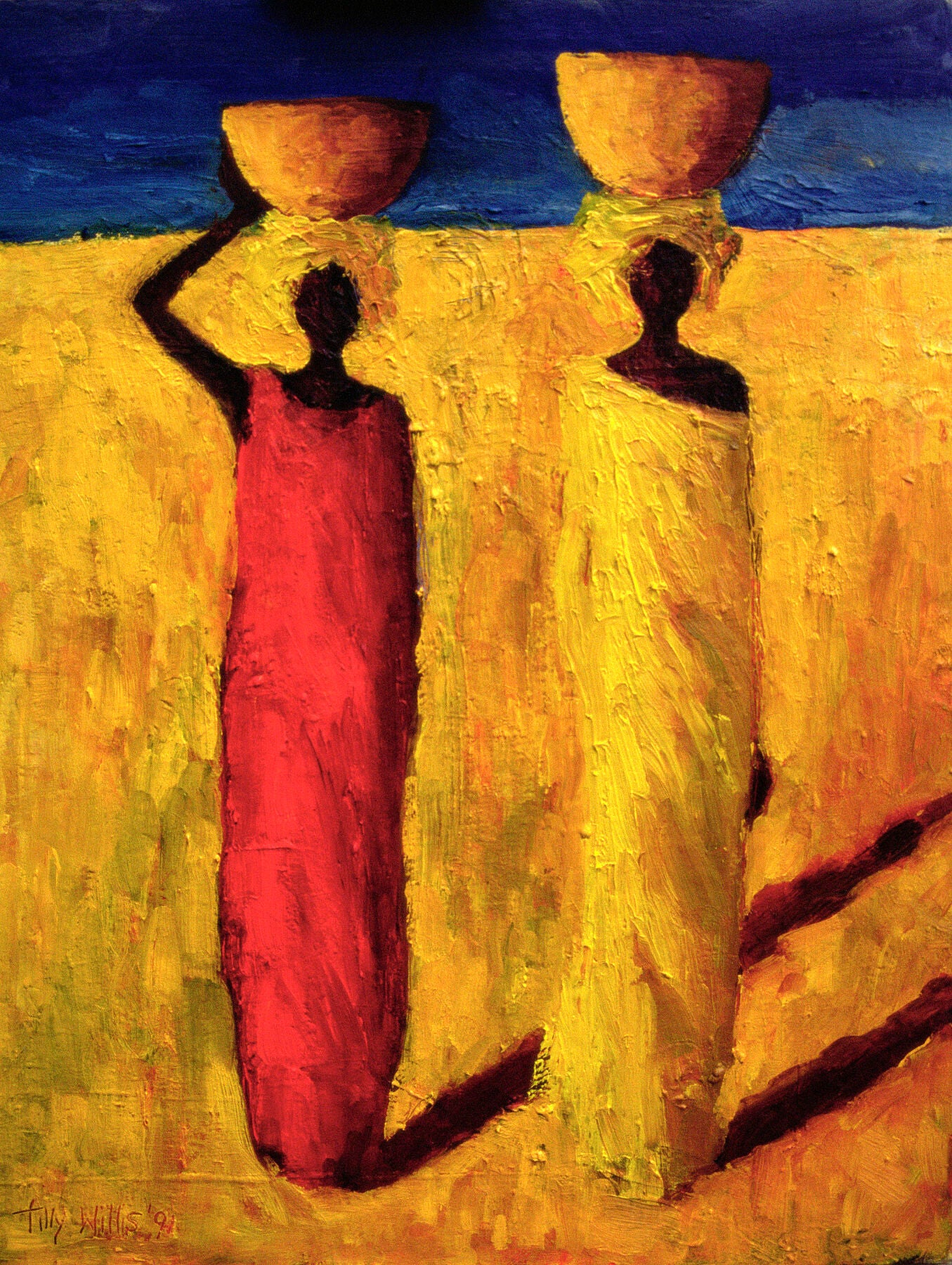 Tilly Willis, Calabash Girls, 1991 -  by  Bridgeman Editions