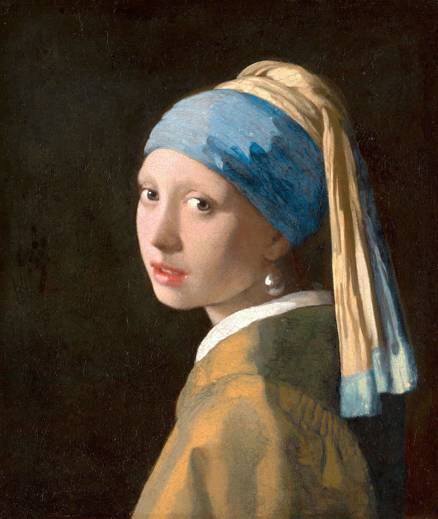 Girl with a Pearl Earring, c1665-6 - BALowned, Jan (Johannes) (1632-75), Masters, Painting, Vermeer by  Bridgeman Editions