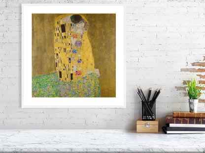 Gustav Klimt, The Kiss, 1907-08 - BALowned, Gustav (1862-1918), Klimt, Masters, Painting by  Bridgeman Editions