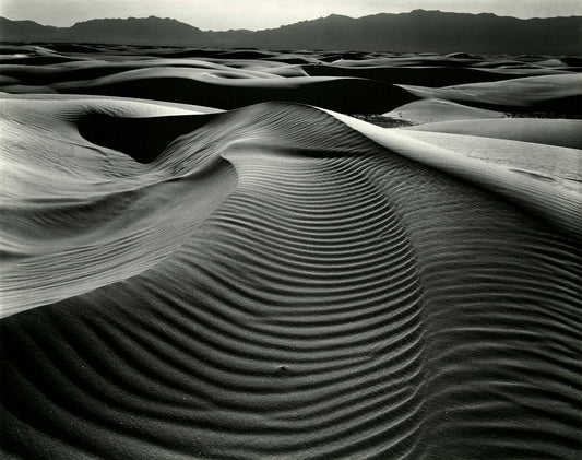 Dunes and Mountains White Sands, 1945 -  by  Bridgeman Editions