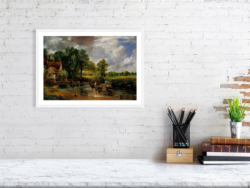 John Constable, The Hay Wain, 1821 - BALowned, Constable, John (1776-1837), Landscapes and Seascapes - Bridgeman Editions, Painting by  Bridgeman Editions
