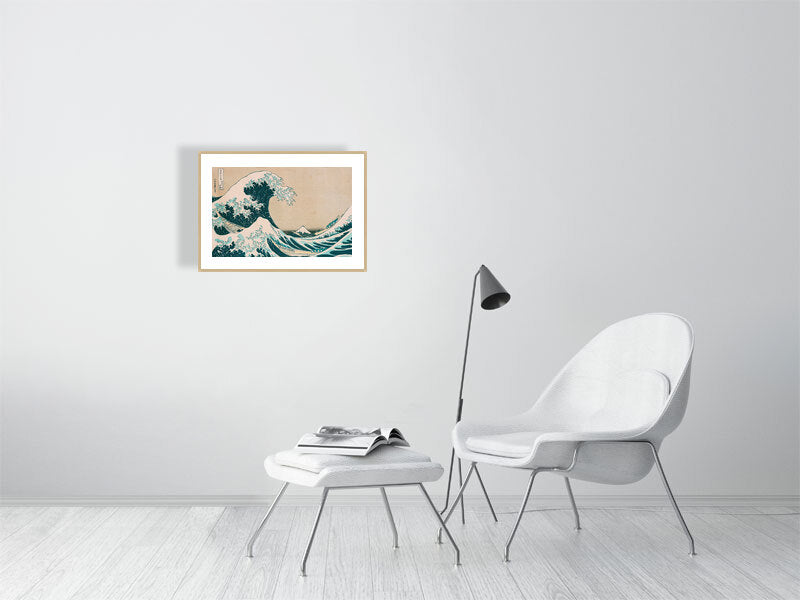 Katsushika Hokusai, Under the Wave off Kanagawa or The Great Wave from the series 36 Views of MtFuji, 1830-31 - BALowned, Hokusai, Katsushika (1760-1849), Masters, Painting by  Bridgeman Editions
