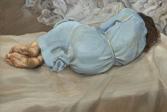 Annabel Sleeping, 1987-8 - Lucian Freud by  Bridgeman Editions