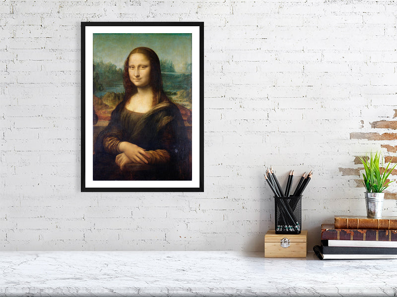 Leonardo da Vinci, Mona Lisa, 1503-6 - BALowned, Leonardo da (1452-1519), Masters, Painting, Vinci by  Bridgeman Editions