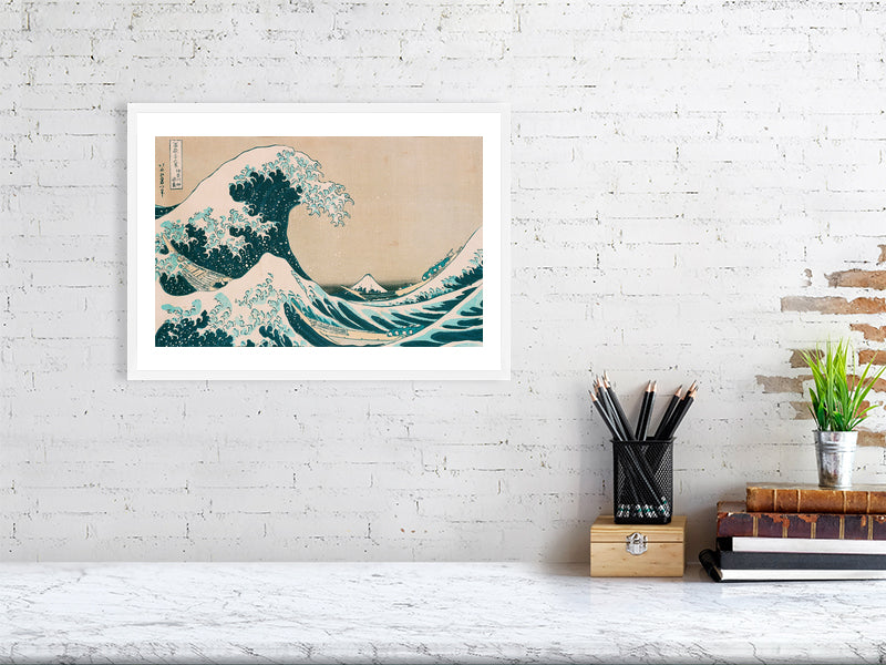 Katsushika Hokusai, Under the Wave off Kanagawa or The Great Wave from the series 36 Views of MtFuji, 1830-31